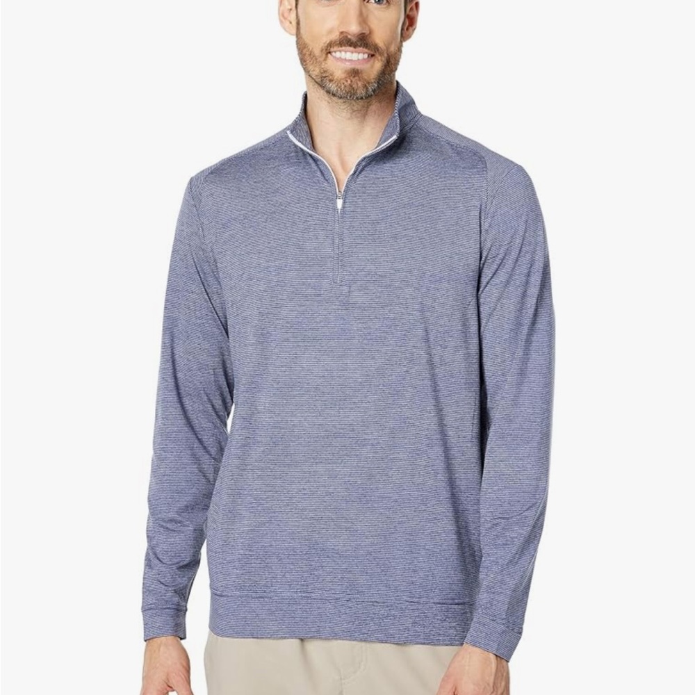 Johnnie O Vaughn Striped Pullover Size medium